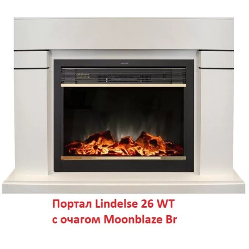 Электрокамин RealFlame MoonBlaze S LUX Brass 