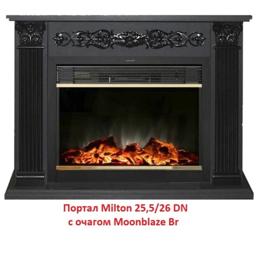 Электрокамин RealFlame MoonBlaze S LUX Brass 