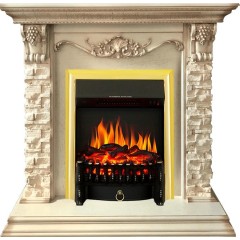 Каминокомплект Royal Flame Adriana c очагом Fobos FX Black/Brass