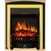 Электрокамин Royal Flame Barcelona дуб золотой с очагом Fobos FX Black/Brass 