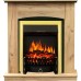 Электрокамин Royal Flame Barcelona дуб золотой с очагом Fobos FX Black/Brass 