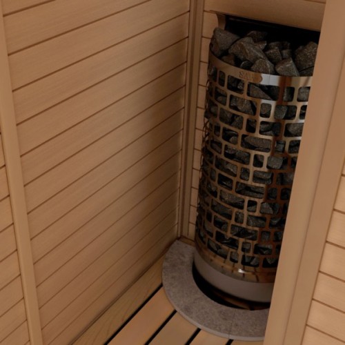 Электрокамин SAWO ARI3-60Ni2-WL-P 