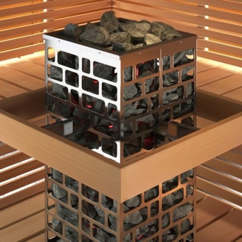 Электрокамин SAWO CUB3-45NB-P 