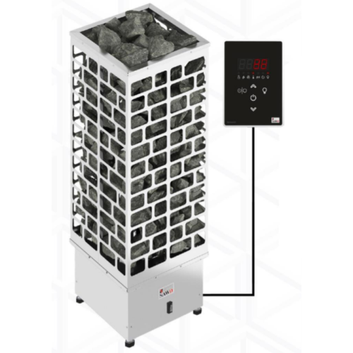 Электрокамин SAWO CUB3-90Ni2-P 