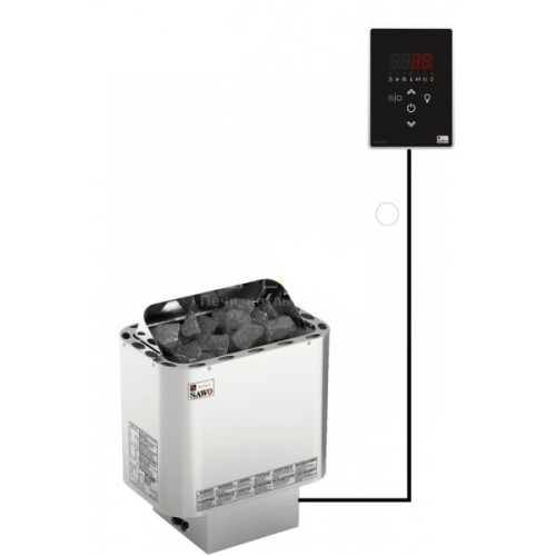 Электрокамин SAWO NR-80Ni2-Z 