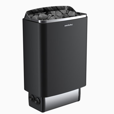 Электрокамин SENTIOTEC 100 series, black, 4.5 кВт 