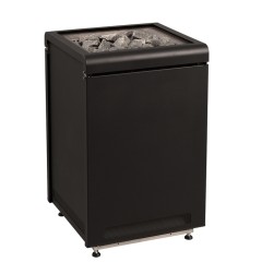 Электрокамин SENTIOTEC Concept R Black, 15.0 кВт