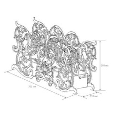 Напольный биокамин Silver Smith EMOTION StandART