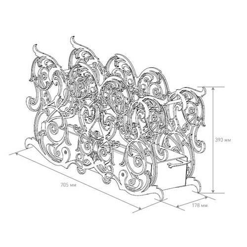 Напольный биокамин Silver Smith EMOTION StandART 