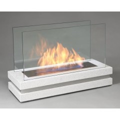 Напольный биокамин Silver Smith FAME AVE 700 WHITE