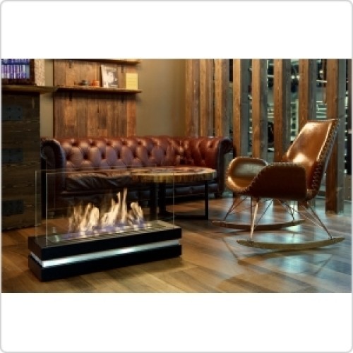 Напольный биокамин Silver Smith FAME AVE BLACK 