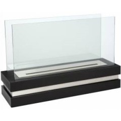 Напольный биокамин Silver Smith FAME AVE BLACK