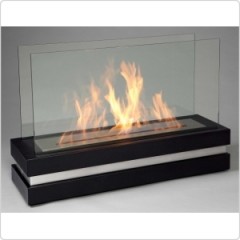 Напольный биокамин Silver Smith FAME AVE BLACK