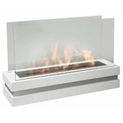 Напольный биокамин Silver Smith FAME AVE WHITE