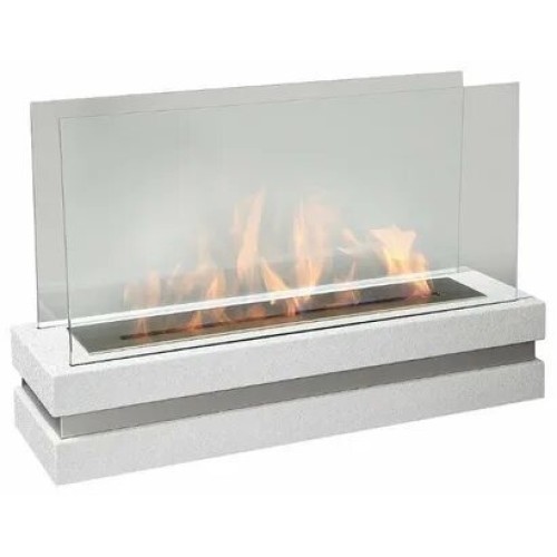 Напольный биокамин Silver Smith FAME AVE WHITE 