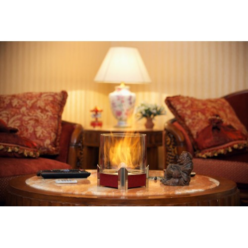 Настольный биокамин Silver Smith MINI 1 PREMIUM Red 