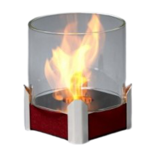 Настольный биокамин Silver Smith MINI 1 PREMIUM Red 