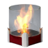 Настольный биокамин Silver Smith MINI 1 PREMIUM Red 
