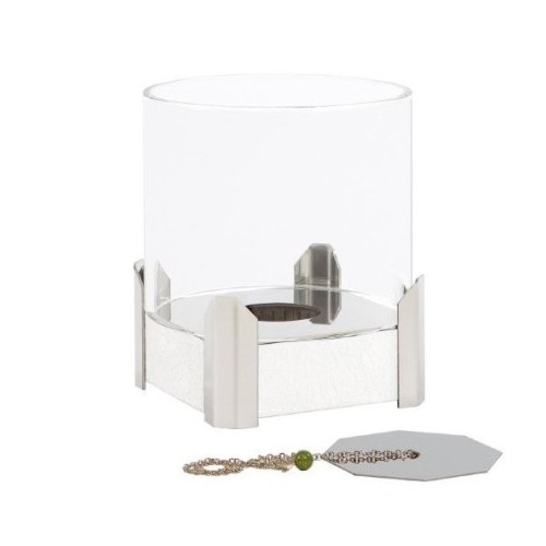 Настольный биокамин Silver Smith MINI 1 PREMIUM White 