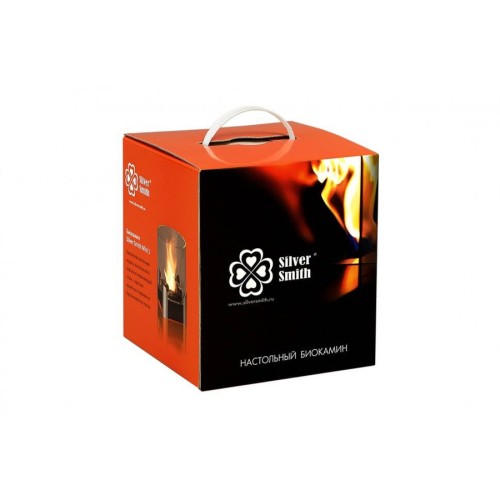 Настольный биокамин Silver Smith MINI 1 PREMIUM White 