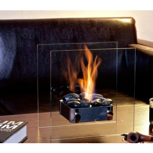 Настольный биокамин Silver Smith MINI 3 BLACK EDITION 