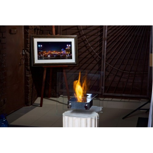 Настольный биокамин Silver Smith MINI 3 PREMIUM Grey 