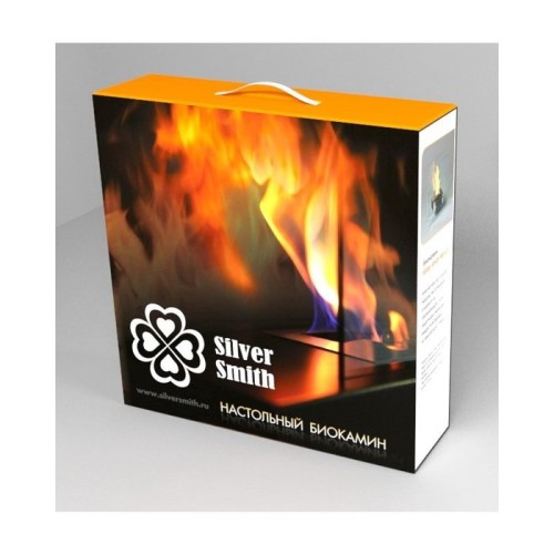 Настольный биокамин Silver Smith MINI 3 PREMIUM Red 