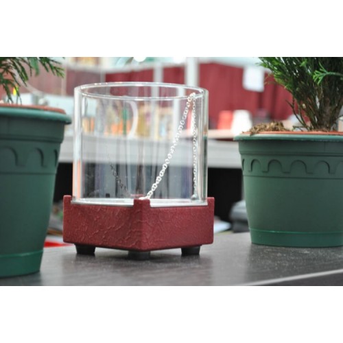 Настольный биокамин Silver Smith NANO 1 PREMIUM Red 