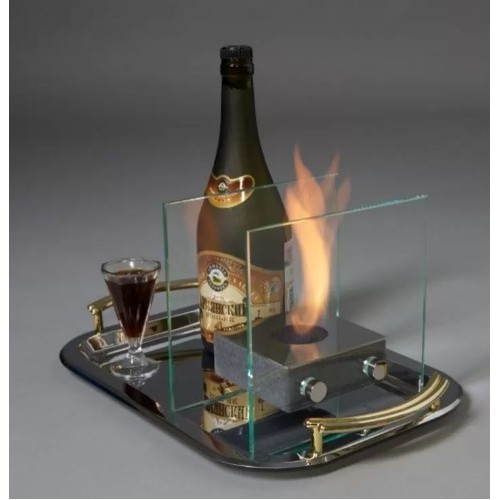 Настольный биокамин Silver Smith NANO 3 PREMIUM Grey 