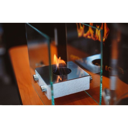 Настольный биокамин Silver Smith NANO 3 PREMIUM White 