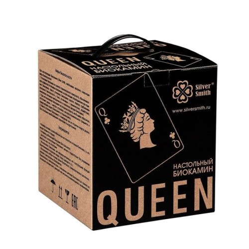 Настольный биокамин Silver Smith QUEEN 