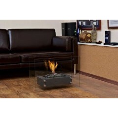 Напольный биокамин Silver Smith STANDART AIR Black