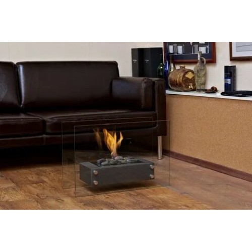 Напольный биокамин Silver Smith STANDART AIR Black 