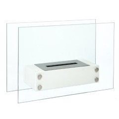 Напольный биокамин Silver Smith STANDART PREMIUM White