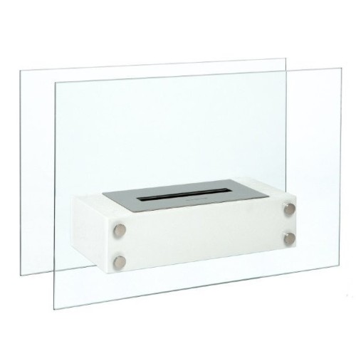 Напольный биокамин Silver Smith STANDART PREMIUM White 