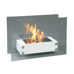 Напольный биокамин Silver Smith STANDART PREMIUM White