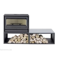 Дровяная печь Solzaima Back Box