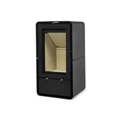 Дровяная печь Solzaima TEK Round Eco