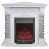 Электрокамин RealFlame Athena Corner GR STD/EUG/24 WT с очагом Fobos s Lux BL/BR, Majestic s Lux BL/BR 