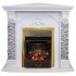 Электрокамин RealFlame Athena Corner GR STD/EUG/24 WT с очагом Fobos s Lux BL/BR, Majestic s Lux BL/BR 