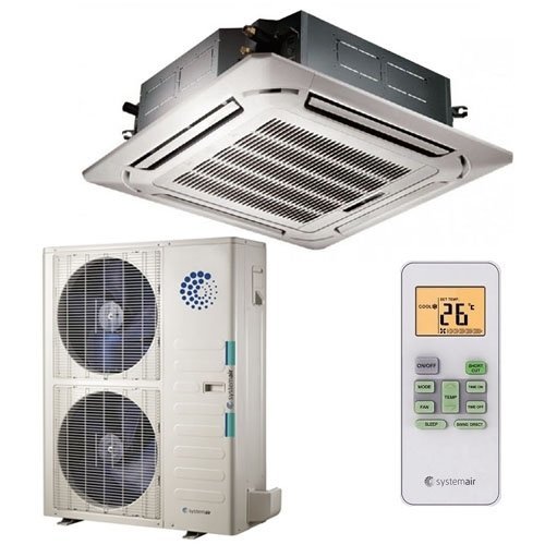 Кассетный кондиционер Systemair SYSPLIT CASSETTE 48 EVO HP R 