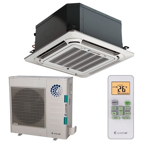 Кассетный кондиционер Systemair SYSPLIT CASSETTE C 18 HP Q 