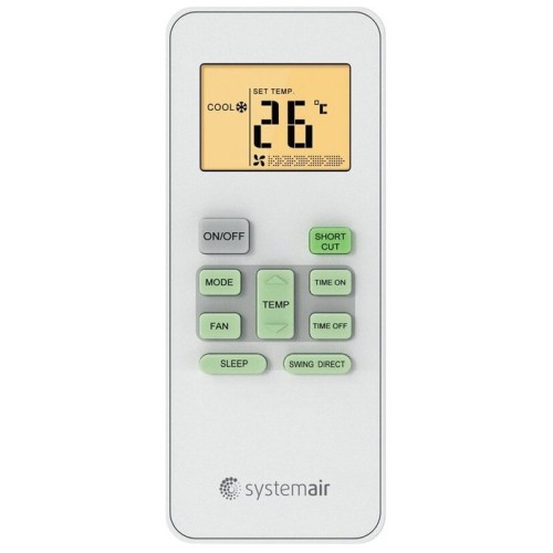 Сплит система Systemair SYSPLIT WALL NORDIC 09 V2 EVO PH Q 