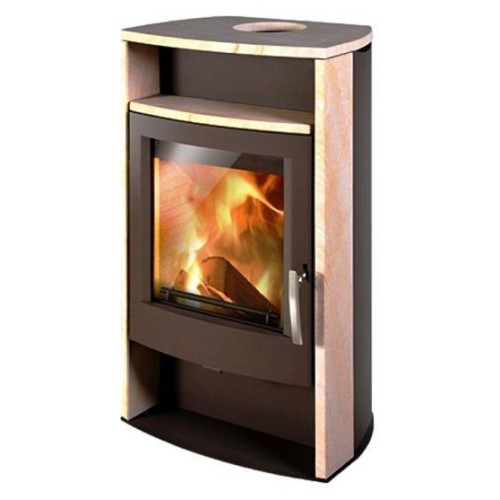 Дровяная печь THORMA ALVESTA, коричневая/песчаник 