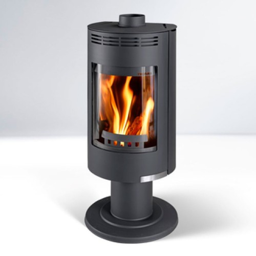 Дровяная печь THORMA ANDORRA II Exclusive, черная 