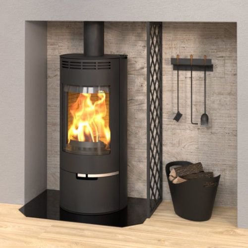 Дровяная печь THORMA ANDORRA II, черная 