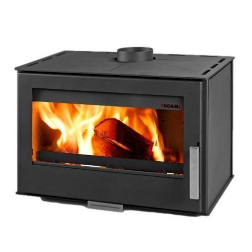 Дровяная печь THORMA BILBAO UNI, черная 