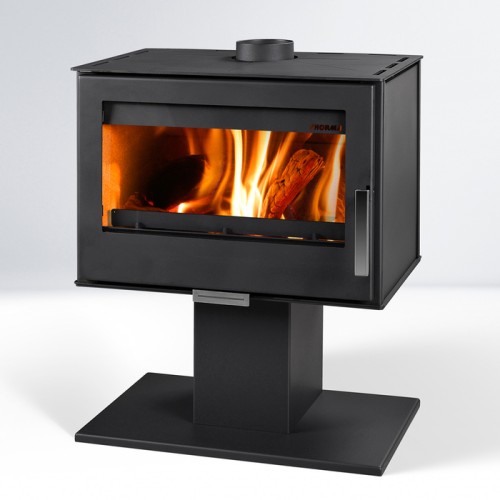 Дровяная печь THORMA BILBAO UNI, черная 