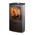 Дровяная печь THORMA FALUN II, черная/нержавейка 