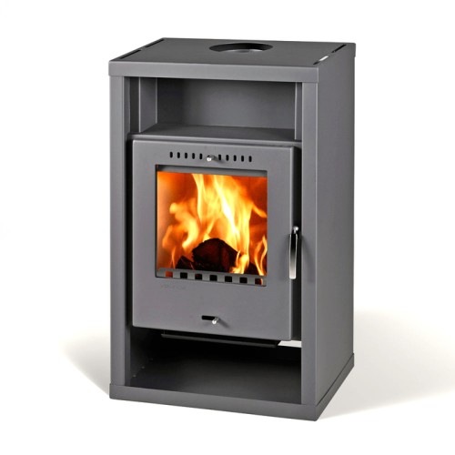 Дровяная печь THORMA HORBY, черная 